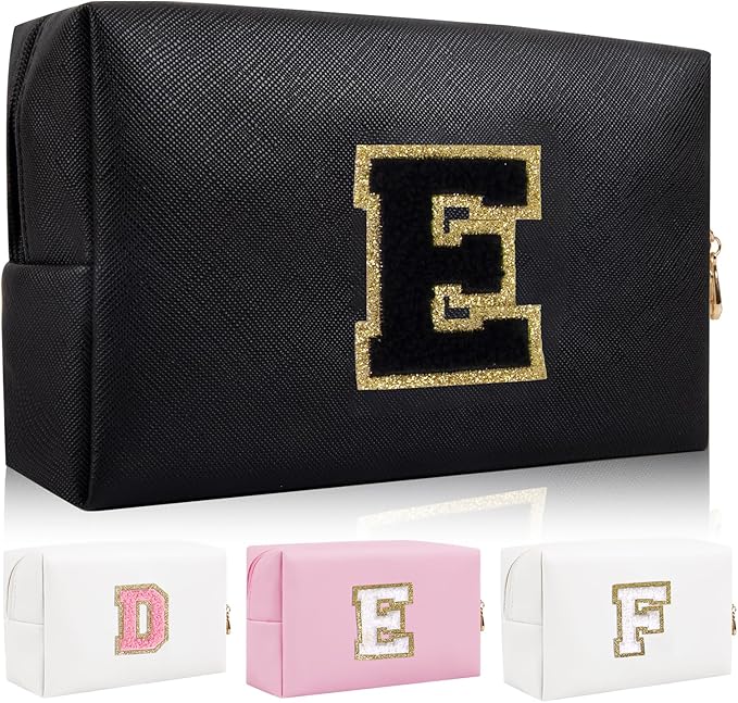 Personalized initial letter patch makeup