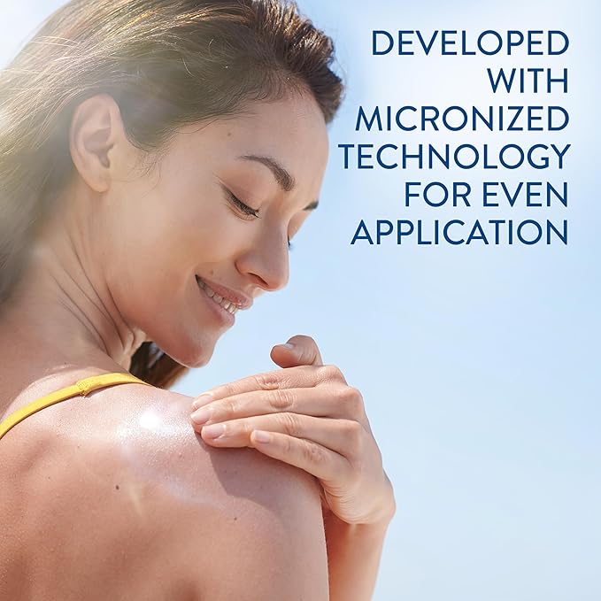 Cetaphil Sheer Mineral Sunscreen Lotion for Face & Body | 3 fl oz | 100% Mineral Sunscreen: Zinc Oxide & Titanium Dioxide | Broad Spectrum SPF 50 | For Sensitive Skin | Dermatologist Recommended Brand