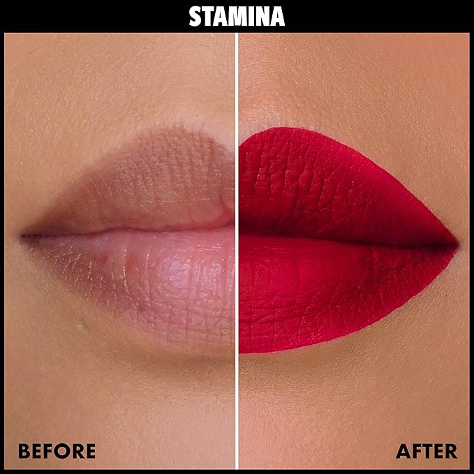 NYX PROFESSIONAL MAKEUP Lip Lingerie XXL Matte Liquid Lipstick - Pack of 2 (Sizzlin', Stamina)