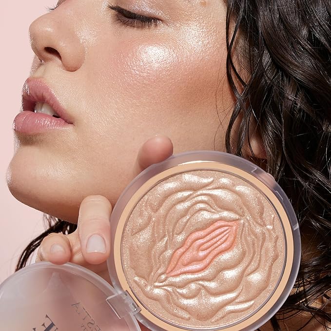 Highlighter Makeup Powder Divine V - Highlighter Powder Powder Highlighter, 0.53 Oz