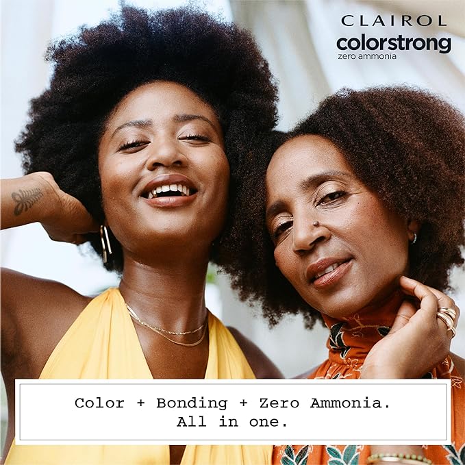 Clairol ColorStrong Permanent Zero Ammonia Hair Dye, 7.1 Dark Ash Blonde - Bora Bora Hair Color, Pack of 1