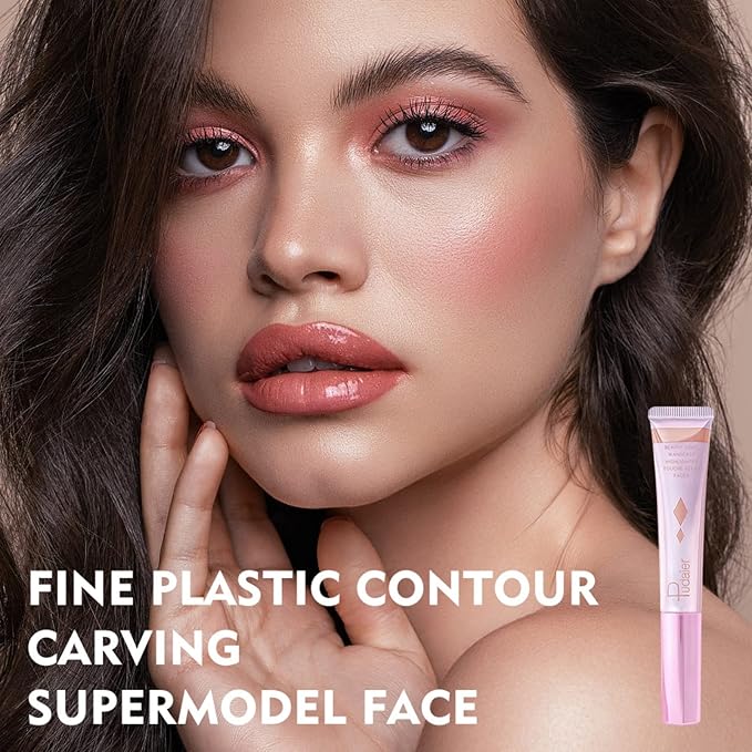 Liquid Contour Beauty Wand, Cream Contour Stick with (HIGHLIGHTER 04)