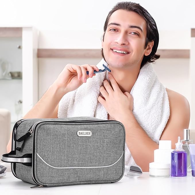 Baglher toiletry bag for men,