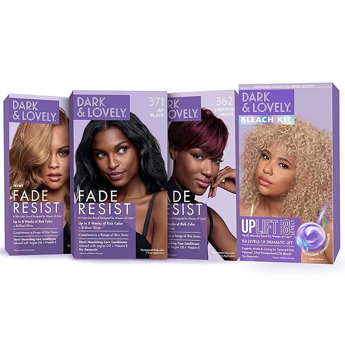 SoftSheen-Carson Interbeauty Dark and Lovely® Uplift Bleaching Kit for Blonde Hair, Includes Bleach Powder, Developer, and Toner