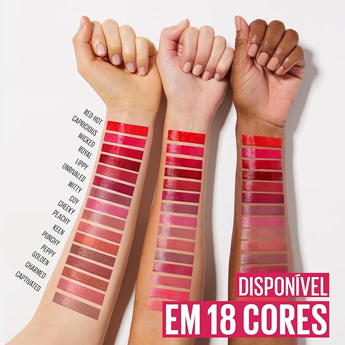 Maybelline Super Stay Vinyl Ink Longwear No-Budge Liquid Lipcolor Makeup, Highly Pigmented Color and Instant Shine, Coy, Rose Mauve Nude Lipstick, 0.14 fl oz, 1 Count