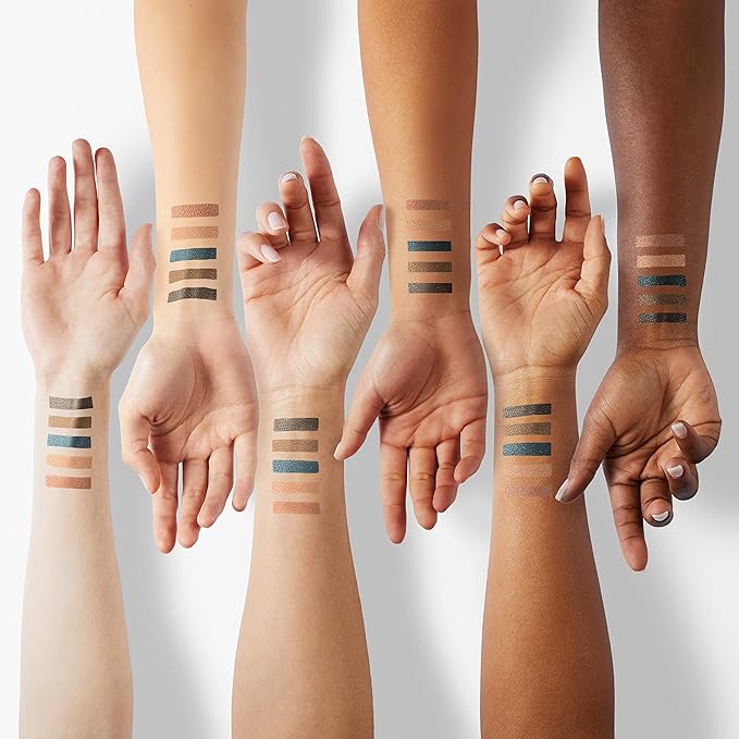 wet n wild Color Icon Eyeshadow Makeup 5 Pan Palette, Matte, Shimmer, Metallic, Long Wearing, Rich Buttery Pigment, Cruelty Free - My Lucky Charm