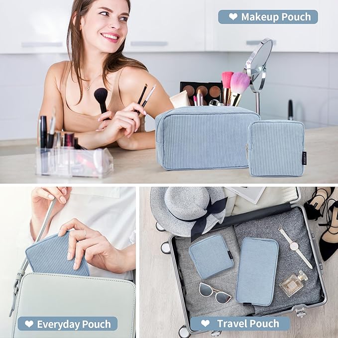 Magefy makeup bag for purse,