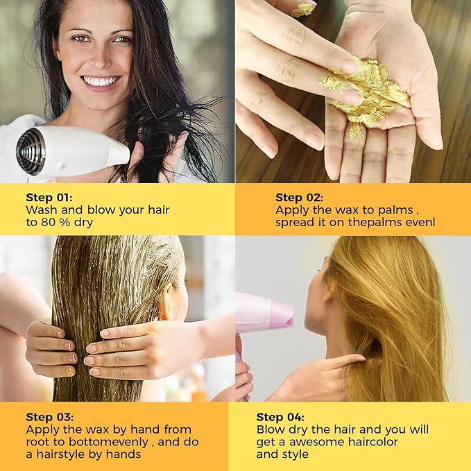 Temporary Hair Color Wax -