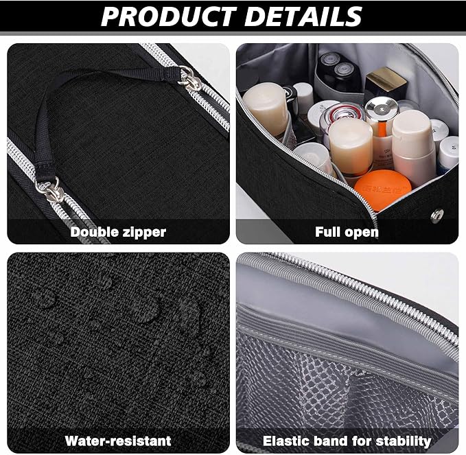 Baglher travel toiletry bag for