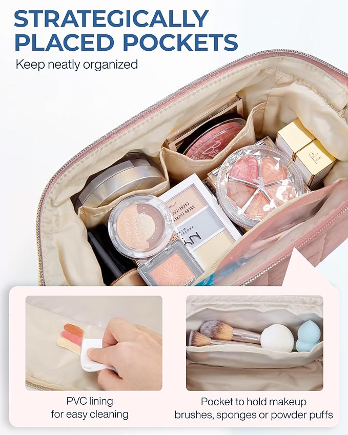 Bagsmart makeup bag travel toiletry