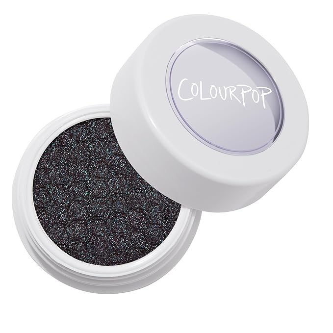 ColourPop Super Shock Shadow - High-Pigment, Crème-Powder Eye Makeup - Single Glitter Eyeshadow with Zero Fallout and Unique Bouncy Texture - Soft Golden Ivory Eyeshadow - Bae (0.07 oz)