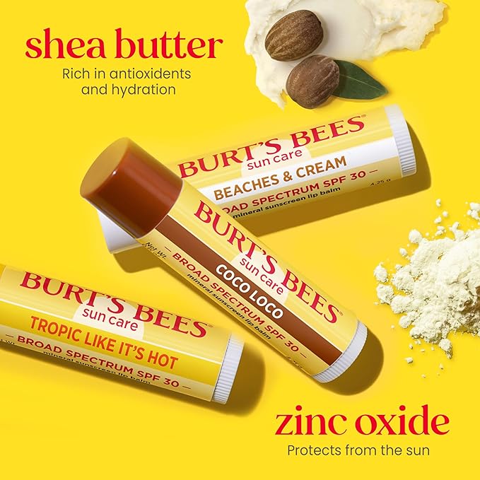 Burt’s Bees SPF 30 Lip Balm, oz
