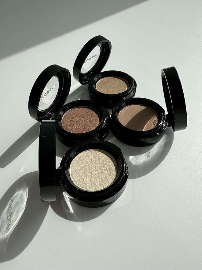 Eyeshadow for Sensitive Eyes, Eyeshadow with Long Durability, Allergy Certified, Fragrance-Free and Vegan Eye Make-Up, Hypoallergenic Make-Up (592 Golden Earth)