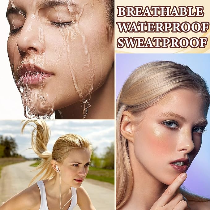 Liquid Contour Beauty Wand,Stick with Cushion Applicator,Cream Contour,Long gloss stick