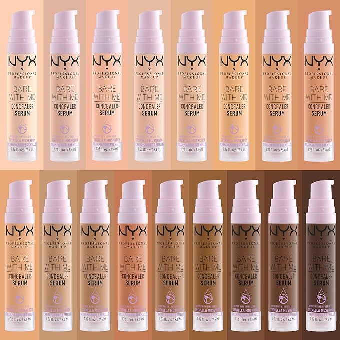 NYX PROFESSIONAL MAKEUP Bare With Me Concealer Serum, - Medium