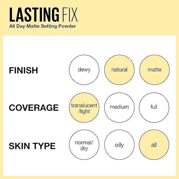 Maybelline Banana Powder Loose Setting Face Powder, Shade 1 Count