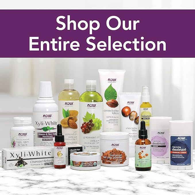 NOW Solutions, Liquid Coconut Oil, Light and Nourishing, Promotes Healthy-Looking Skin and Hair, 4-Ounce (Pack of 2)