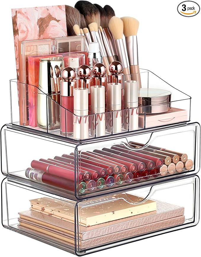 Vtopmart 3 tier clear makeup