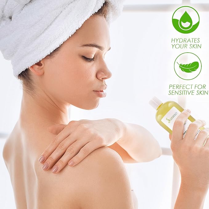 Soapeauty MEADOWFOAM SEED OIL Cold Pressed Unrefined | 100% Pure Natural Meadowfoam Seed Oil for Face & Hair | Moisturizer for Skin, Promotes Hair Growth, Balms | 16 fl oz