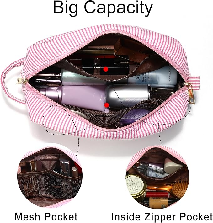 YOOLIFE Initial Cosmetic Bag for