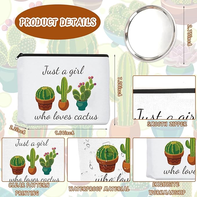Cactus gifts??actus makeup bag??actus gifts