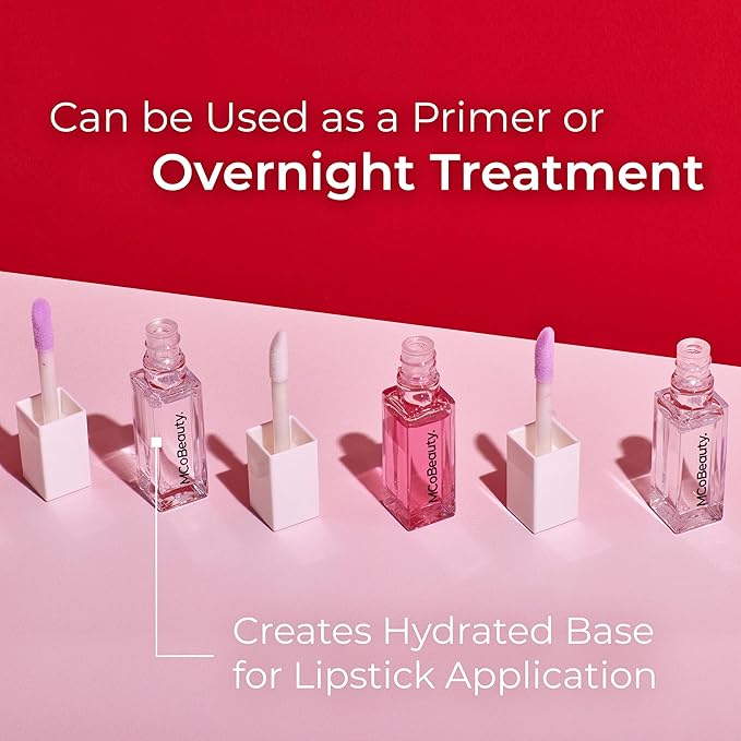 MCoBeauty Lip Oil Hydrating Treatment, Pink Cruelty