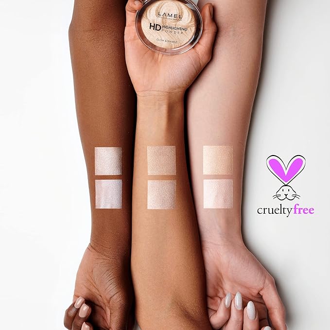 LAMEL HD Highlighting Face Powder - Natural Glow /0.42 oz 12g