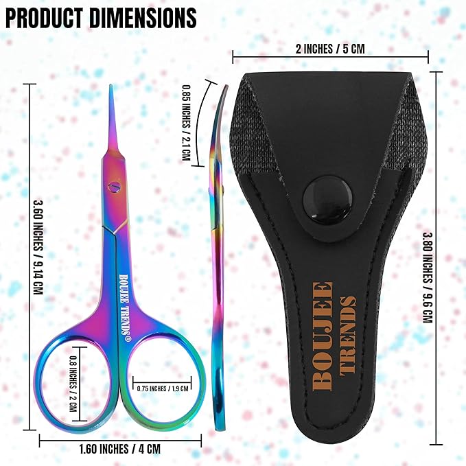 Nail Scissors, Toenail Eyebrow Mustache