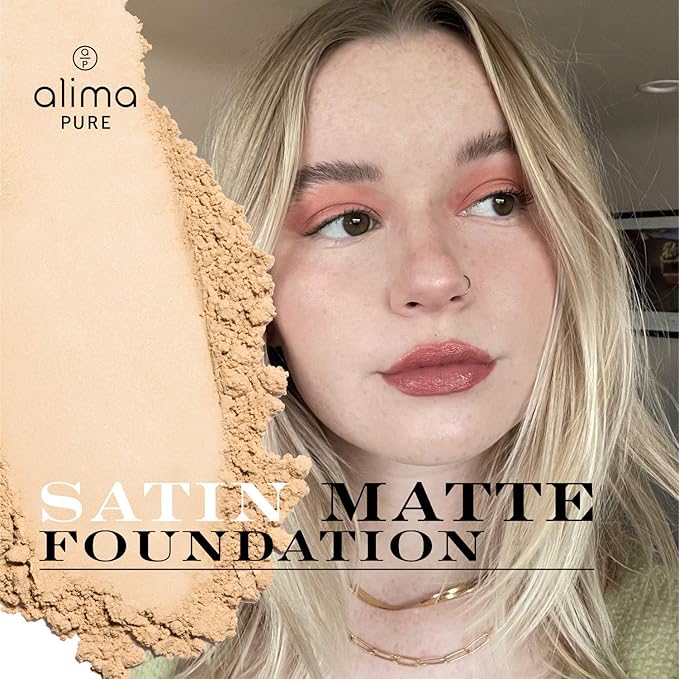 Alima Pure Matte Foundation Loose Mineral Powder Foundation Powder ./4.5 15 oz
