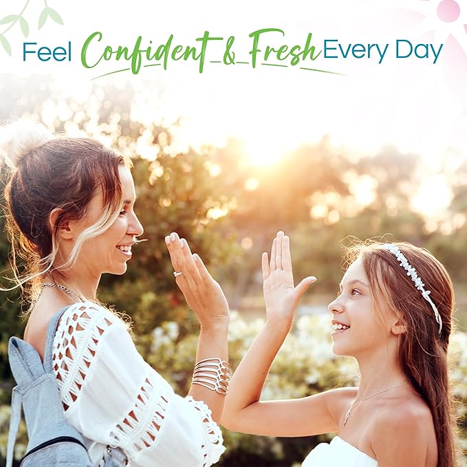 Good for You Girls Aluminum-Free, Natural & Vegan Deodorant for Kids, Preteens, Teens, Safe & Effective Odor Protection, Clear Roll-On, Natural Fragrance | Fresh Honeydew, 3 oz (Pack of 3)