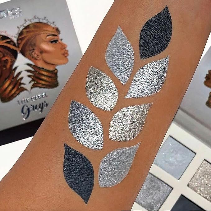 Juvia's Place Rebel Quad Grey Eyeshadow Palette -