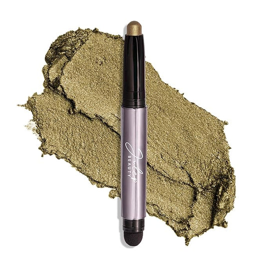 Julep Eyeshadow 101 Cream to Powder Waterproof Eyeshadow Stick, Khaki Green Shimmer