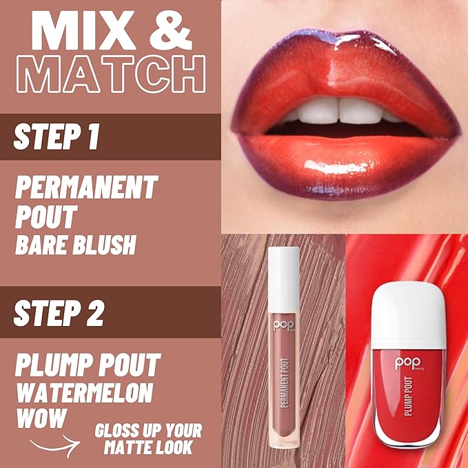 POP Beauty Plump Pout Watermelon Wow | Plumping Plumping