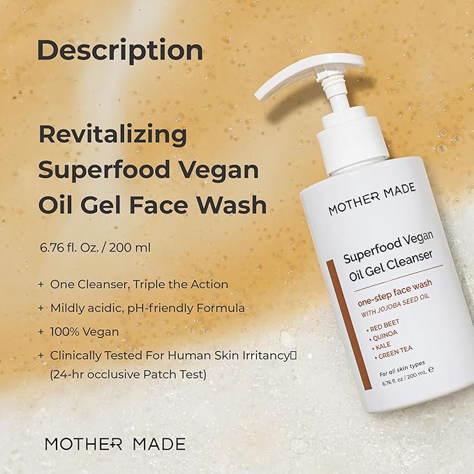 Superfood Hydrating Vegan Oil Gel Face