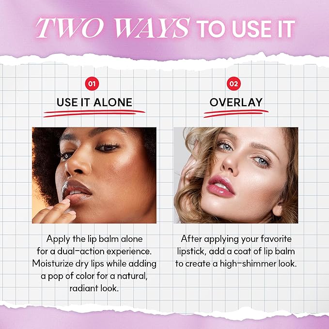 Glowing Color Lip Balm 0.35 Oz| Shining