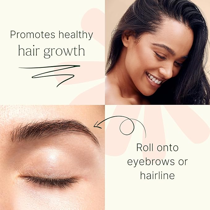 Plant Therapy Organic Castor Oil Roll On 30 mL (1 oz) Convenient Mess-Free Body Oil Roll-on for Easy Application, Cold-Pressed & Hexane-Free, Third-Party Tested for Purity