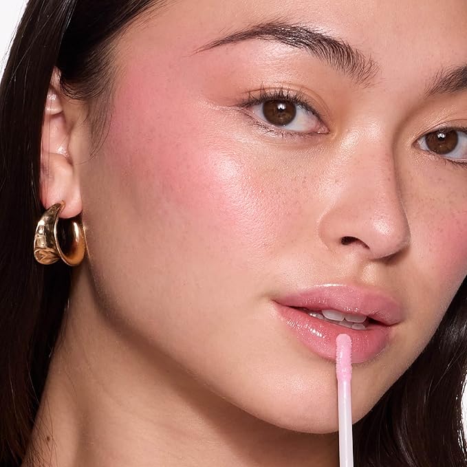 MCoBeauty LipLights Shine Gloss, Marshmallow, Soft Pink Shine for Irresistible Lips, Vegan, Cruelty Free Cosmetics