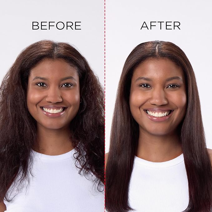 REVLON SmoothStay Coconut Oil Infused Hair Straightener - Flat Iron Hair Straightener for Sleek Straight Hairstyles, Enhanced Shine and Moisture (1 in)