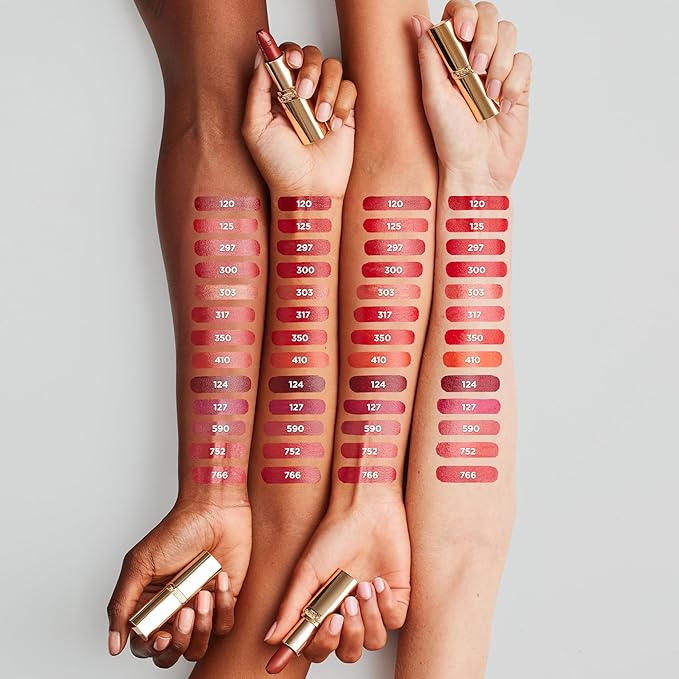 L’Oréal Paris Colour Riche Original Creamy, Hydrating Satin Lipstick with Argan Oil and Vitamin E, Maison Marais , 1 Count