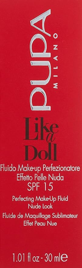 PUPA Milano Like A Doll Perfecting Make-Up Fluid, 30 ml