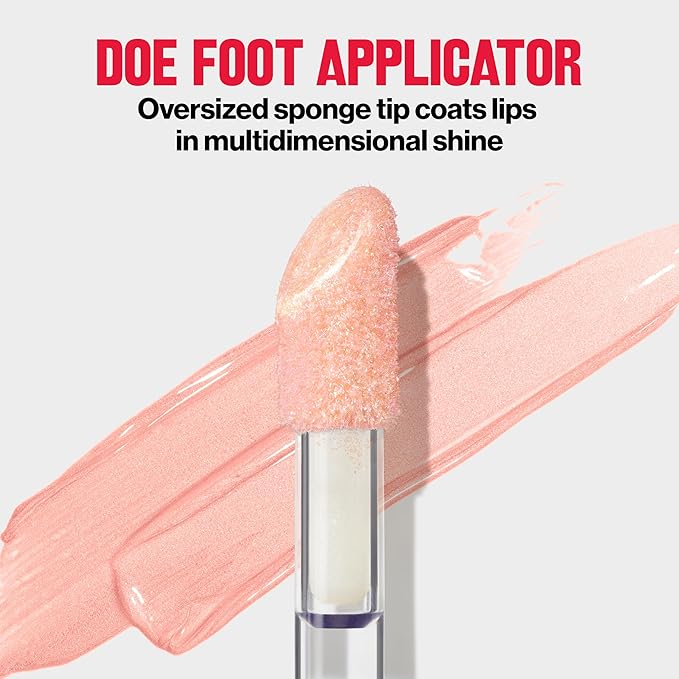 Revlon Super Lustrous Lip Gloss, Non-Sticky, Hydrating, High Shine Finish, 210 Pinkissimo, 0.13 oz