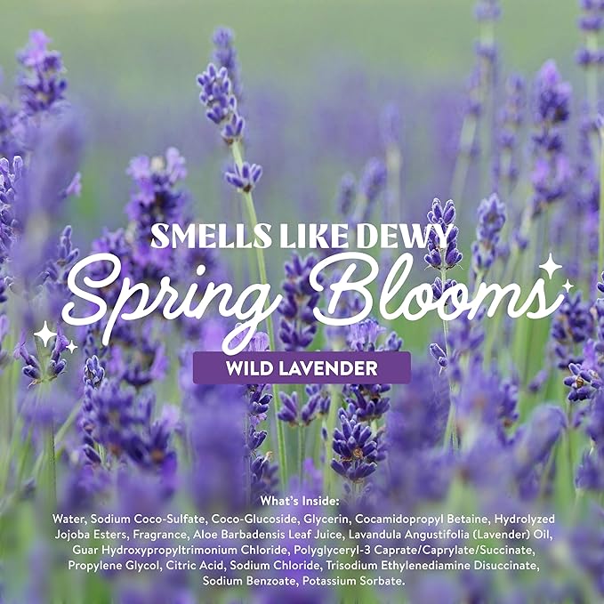 Cleancult Liquid Hand Soap Refill - Wild Lavender - Moisturizes Dry & Sensitive Skin - Made with Aloe Vera & Lavender Essential Oils - Eco Friendly - Paper-Based Packaging - 32 oz/1 Pack