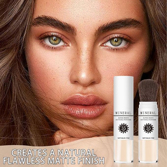 Mineral Sunscreen Setting Powder, SPF 35 Translucent Loose