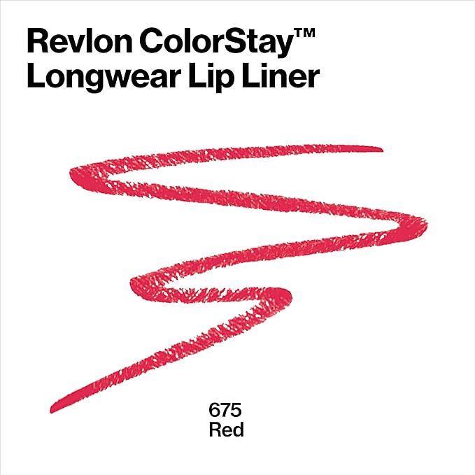 Revlon ColorStay Lipliner with Sharpener, Reds 100, 0.01 Ounce (28 g)