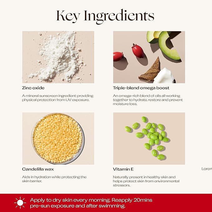 TRILOGY SPF 60 Plus Omega-Boost Sheer Mineral Sunscreen 3ct, 2.5 OZ