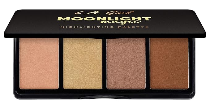 L.A. Girl Fanatic Highlight Palette, Moonlight Magic, 1 1 Ounce