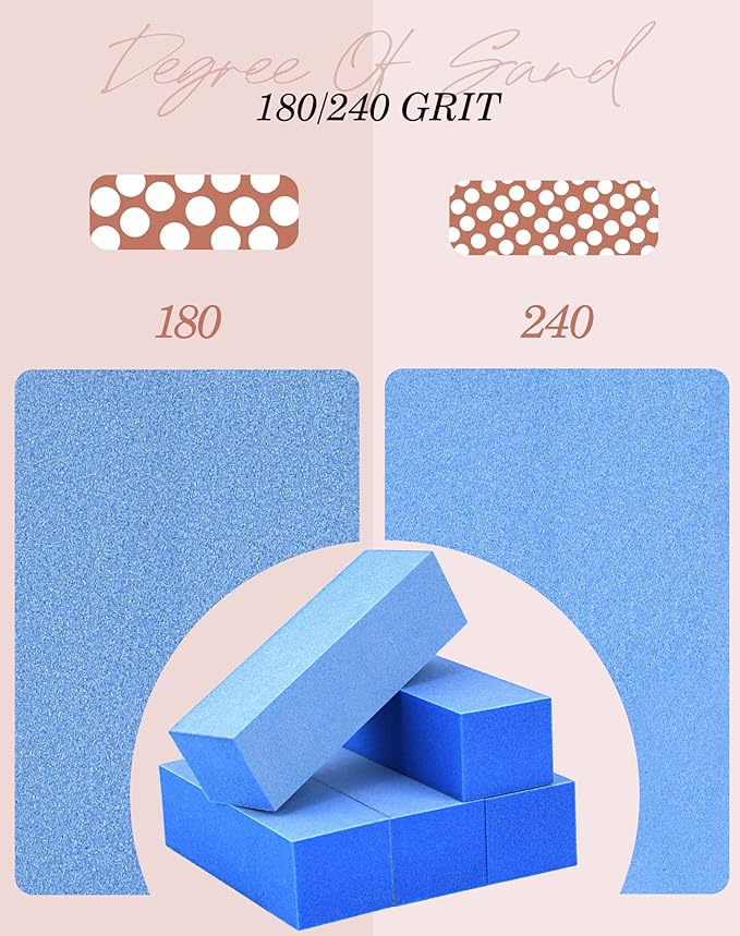 Maryton Nail Buffer Blocks, Fine