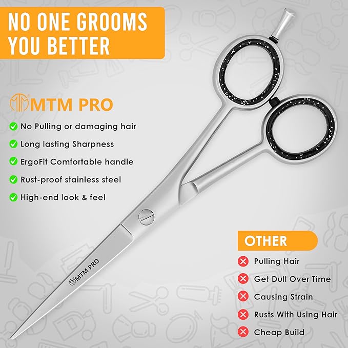 Professional Hair Cutting Scissors 6",