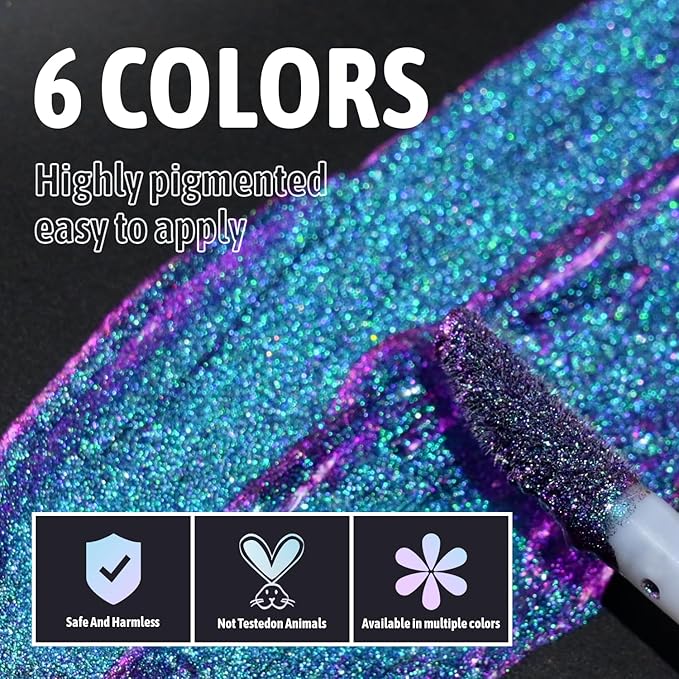 Super Stay Lip Gloss,Multichrome Colorstay Overtime Lipcolor,Highly Pigmented Instant Glitter Liquid Lip Makeup,0.12 Fl Oz (05, 3.5ml)