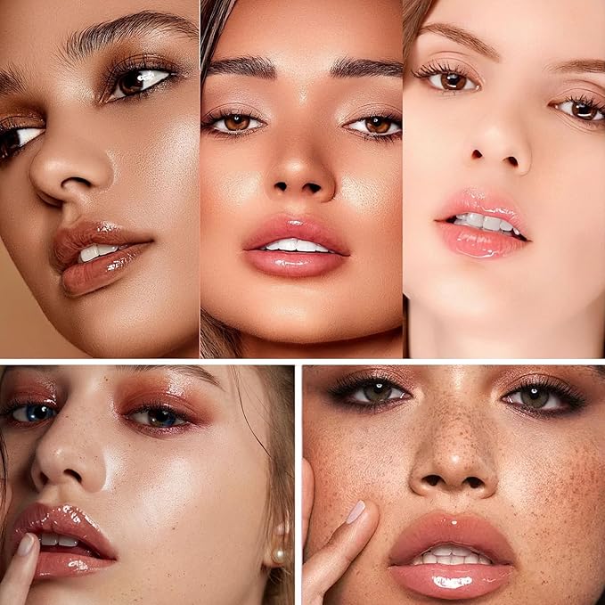 Hydrating Lip Oil Tint, Lip Glow Oil Plumping Hydrating